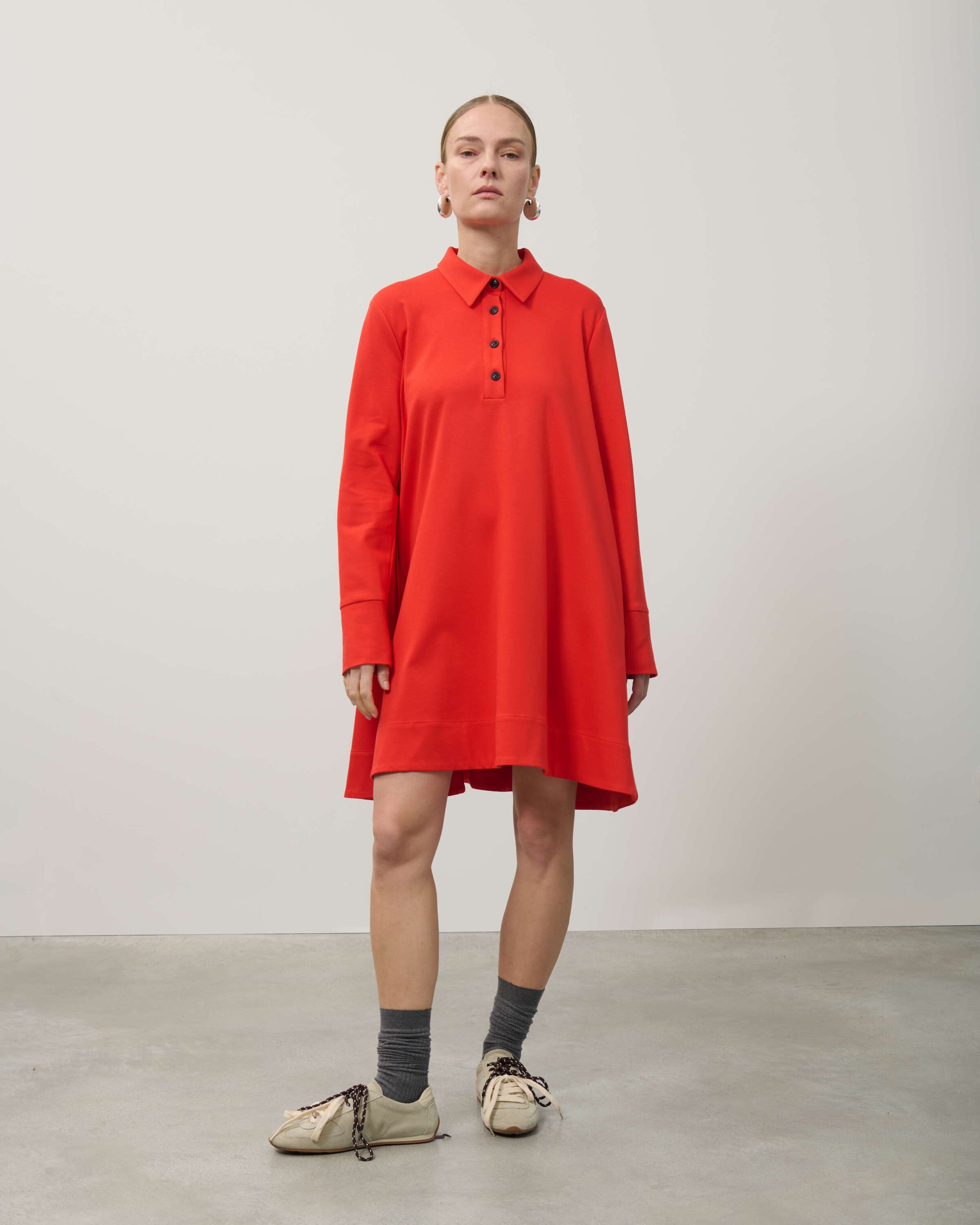 25FA6592TAR-beatrice-milano-stitch-polo-dress-in-tomato-1