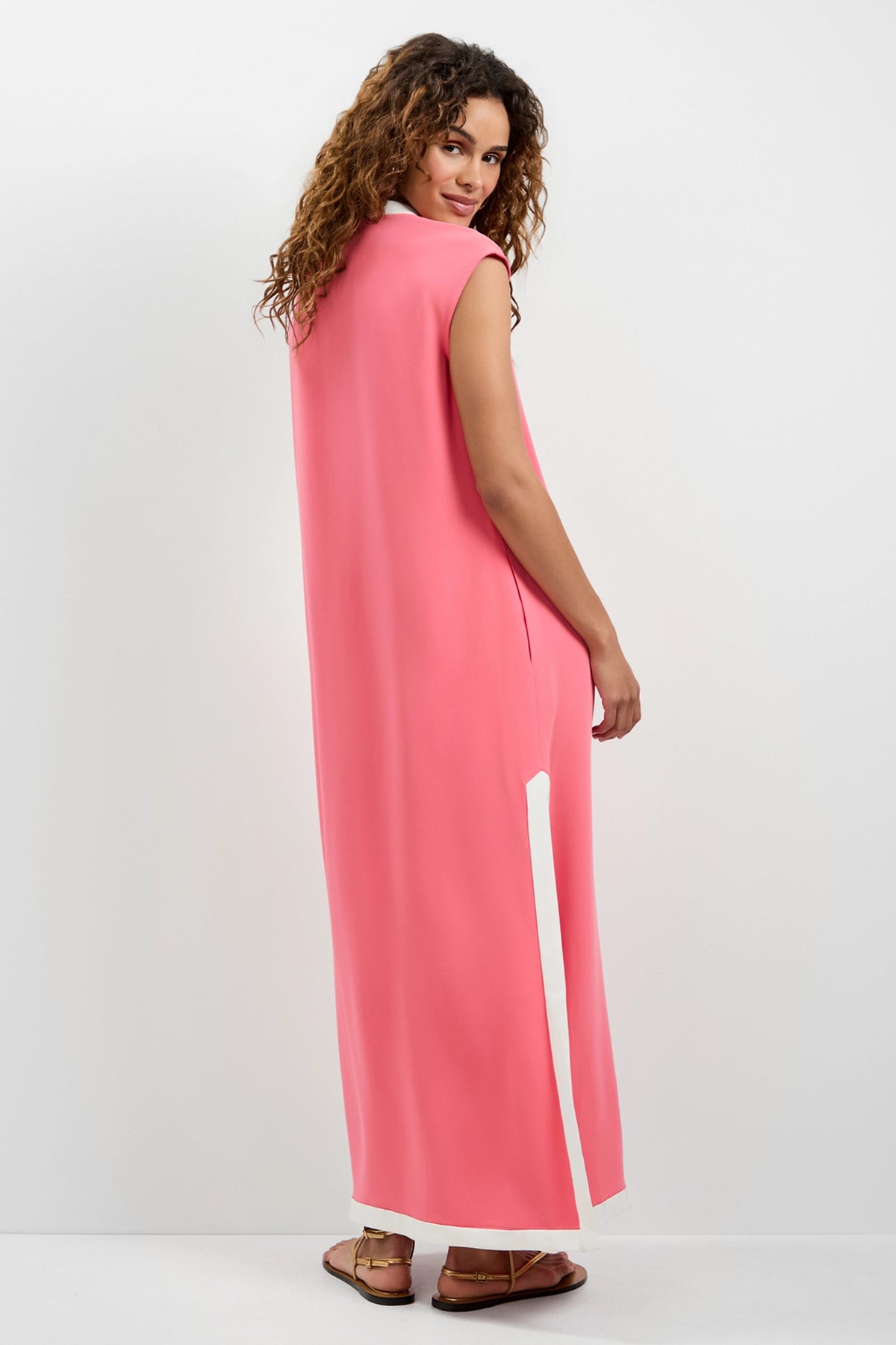 Nuvola Dress in Corso Coral Nuvola Dress in Corso Coral