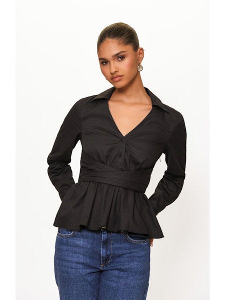 2652-hutch-barber-twist-peplum-long-sleeve-top-black-1