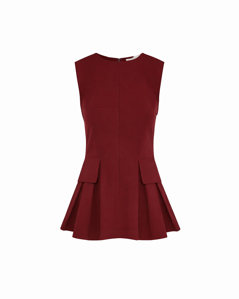 26FE4360CROC-beatrice-structured-sleeveless-top-in-burgundy-1