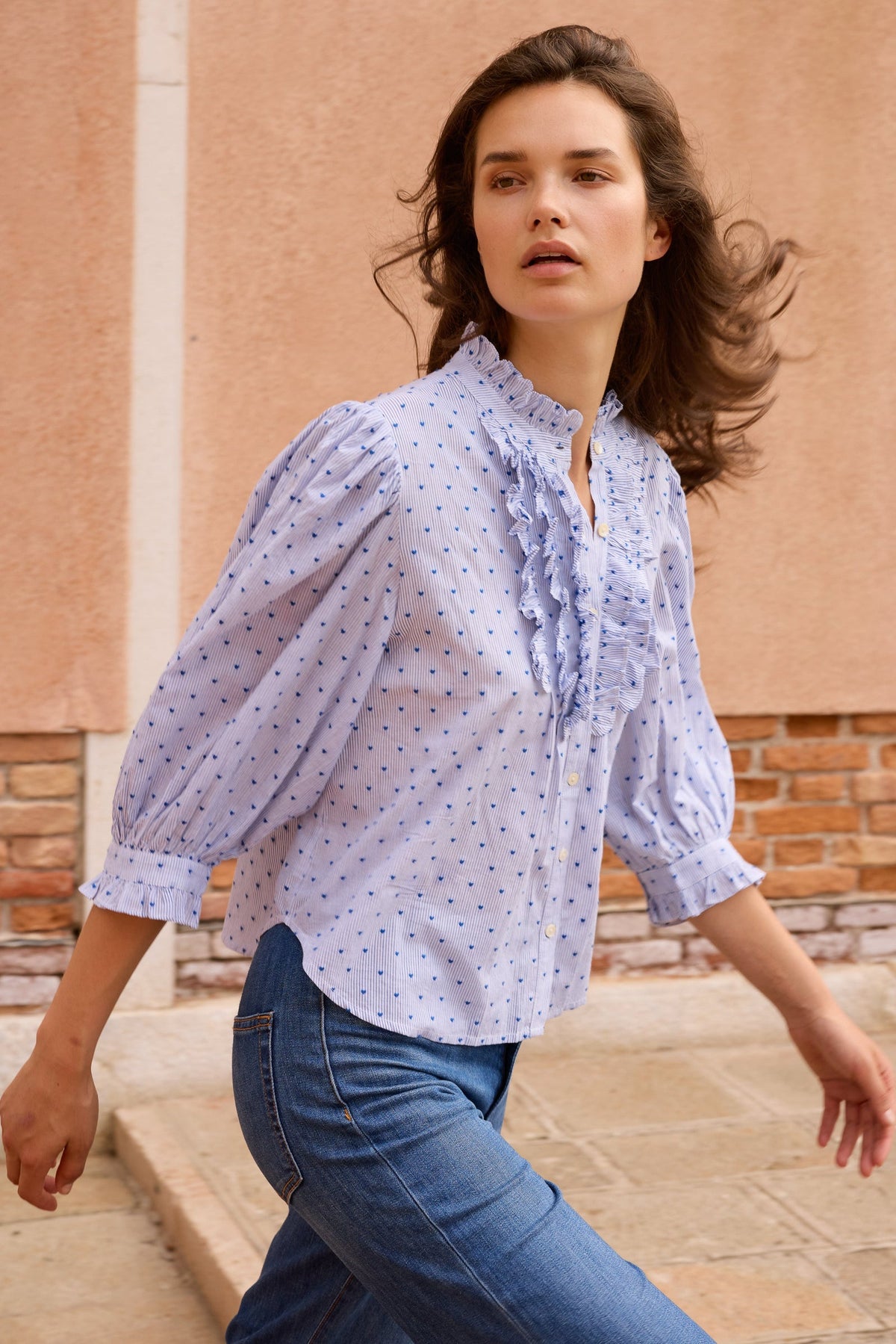 3140L4-oliphant-ruffle-front-button-blouse-in-lyon-blue-1
