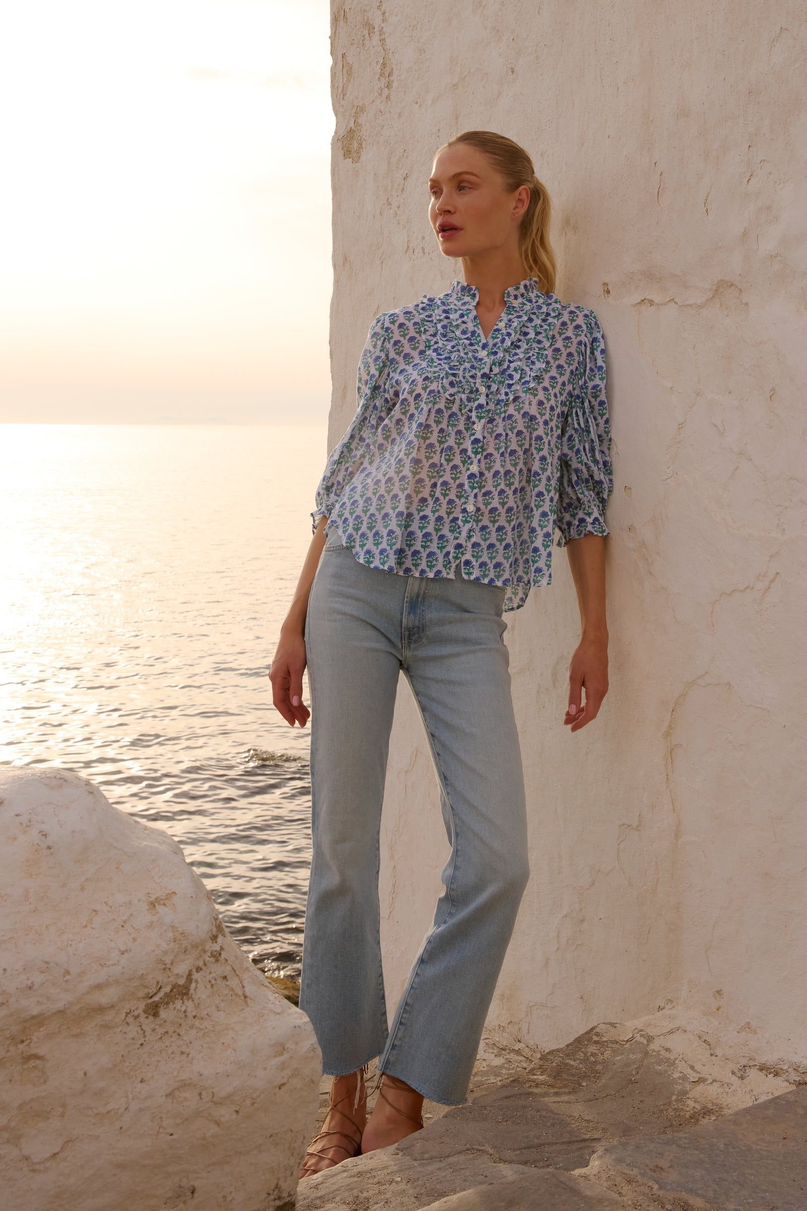 3140M1-oliphant-ruffle-front-button-down-blouse-in-boti-blue-1