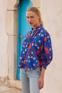 3140M1-oliphant-ruffle-front-button-down-blouse-in-fleur-blue-1