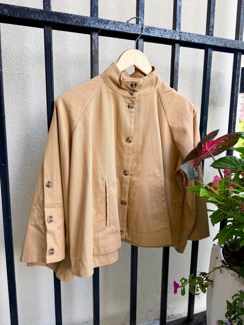 318187-olivia-by-livro-button-down-capelet-jacket-in-tan-1