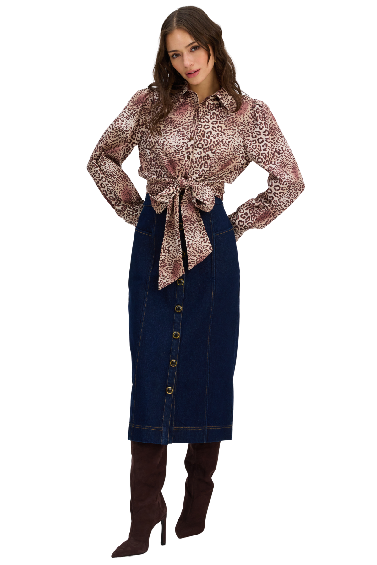 326B10586-Allison-New-York-ambrose-midi-skirt-indigo-1