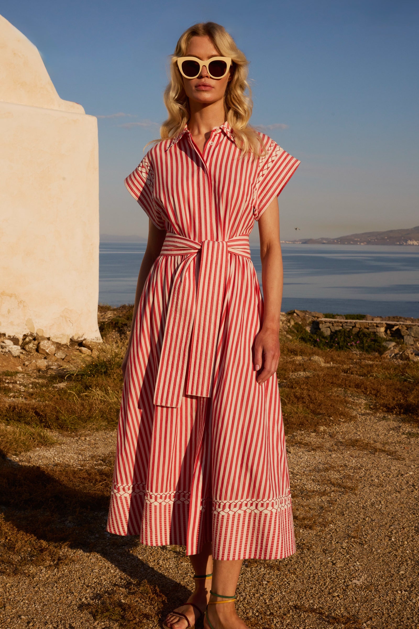 3310M6-oliphant-belted-shirt-dress-in-sconset-red-1