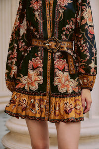 344142F-farm-rio-beaded-buckle-long-sleeve-mini-dress-in-black-majestic-garden-1