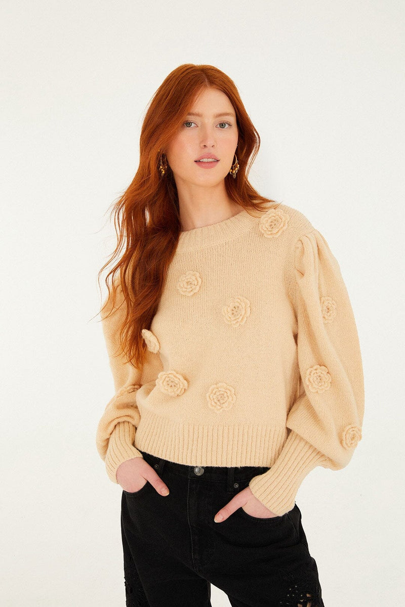 344162-farm-rio-crochet-3D-flower-drop-shoulder-knit-sweater-in-sand-1