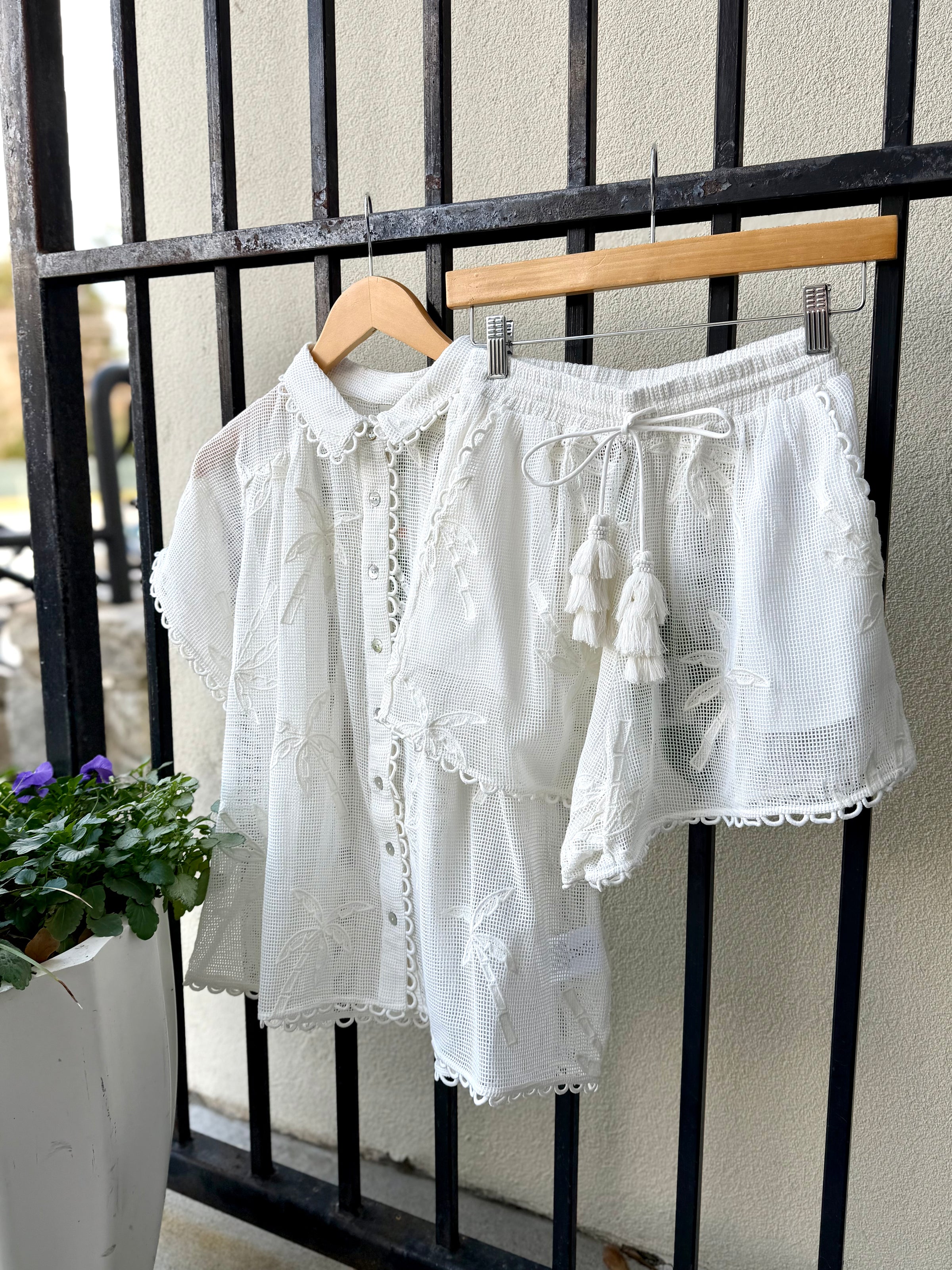 344757-farm-rio-mesh-embroidered-shorts-in-off-white-palm-trees-1-351315-farm-rio-mesh-embroidered-shirt-in-off-white-palm-trees-1