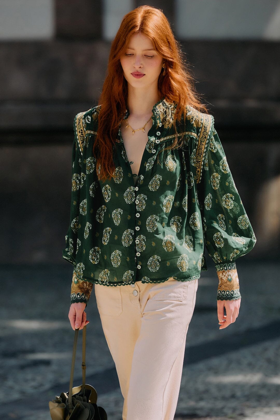 351137-farm-rio-lace-buttoned-puff-sleeve-blouse-in-ayla-green-1