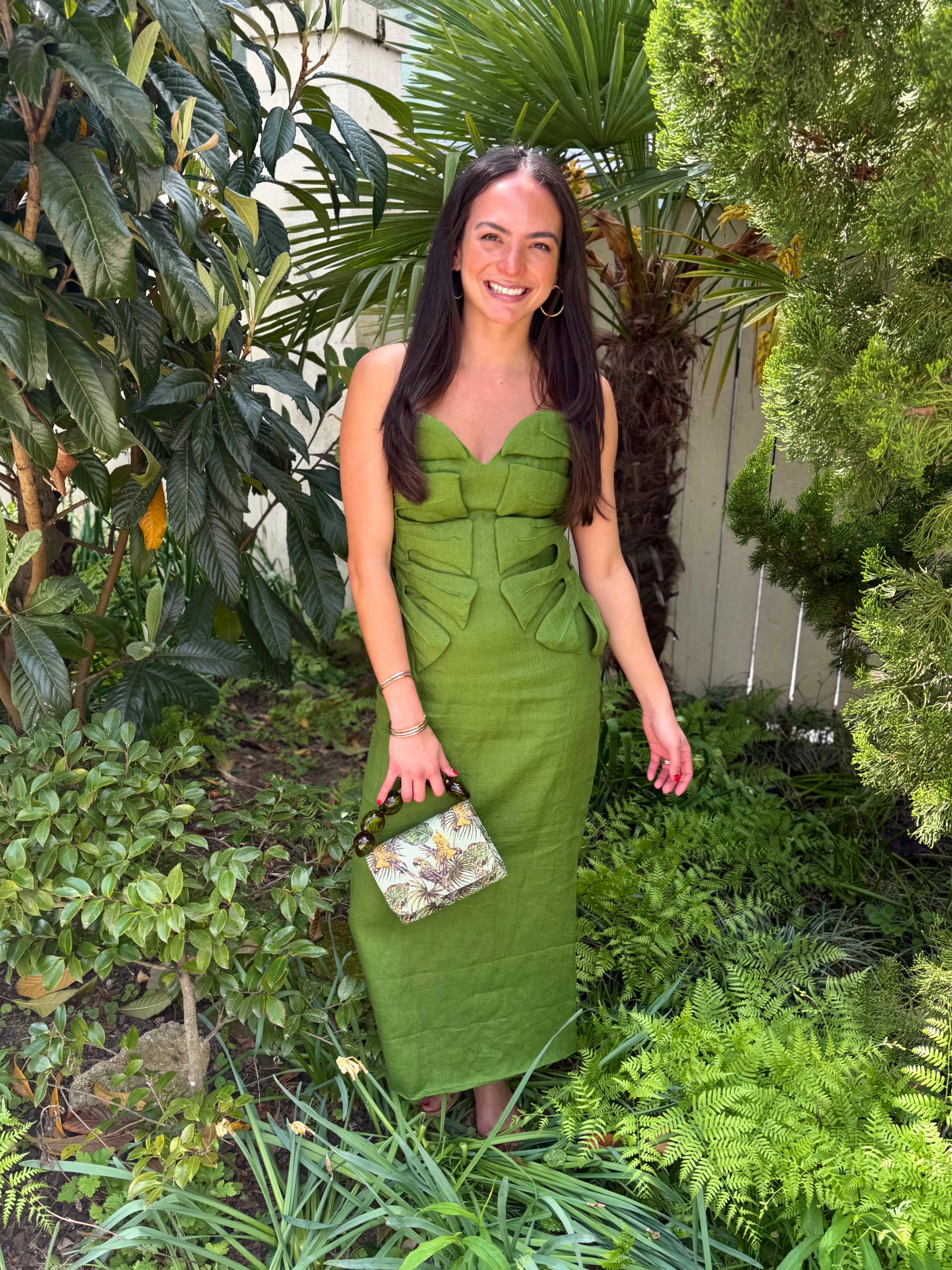 green lace monsteras mini dress Farm Rio Sleeveless Maxi Dress in Green Monstera Leaf – Poppy's of Atlanta