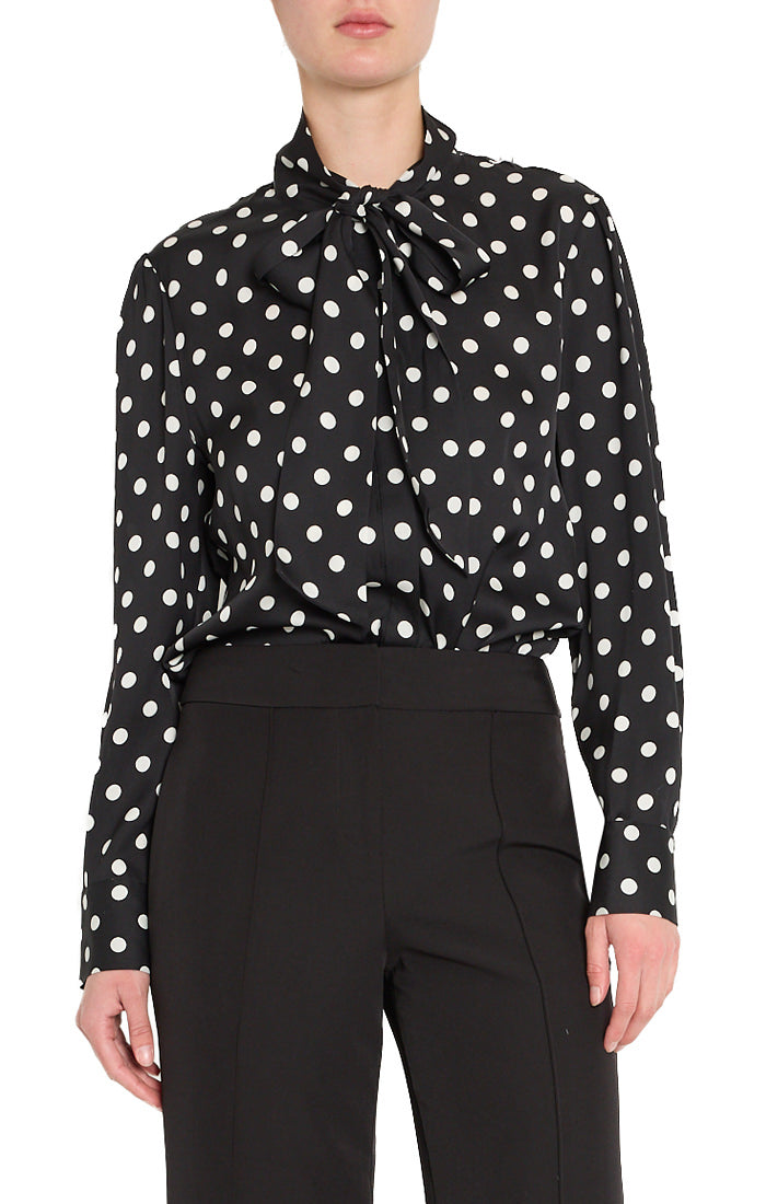 35YT23-milly-tie-neck-blouse-polka-dot-black-and-white-1