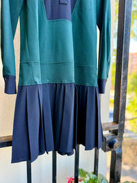 Polo Dress in Dark Pine