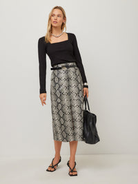 3F59013-Fifteen-Twenty-kaia-faux-leather-midi-skirt-snake-print-1