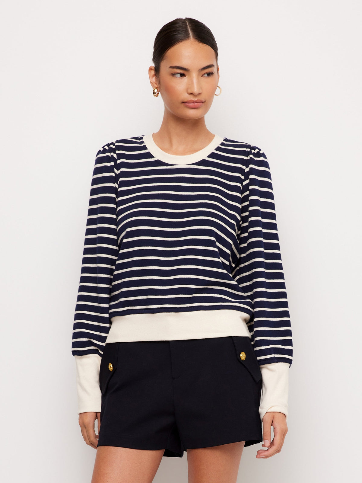 3F65400-fifteen-twenty-contrast-bishop-sleeve-top-in-navy-off-white-1
