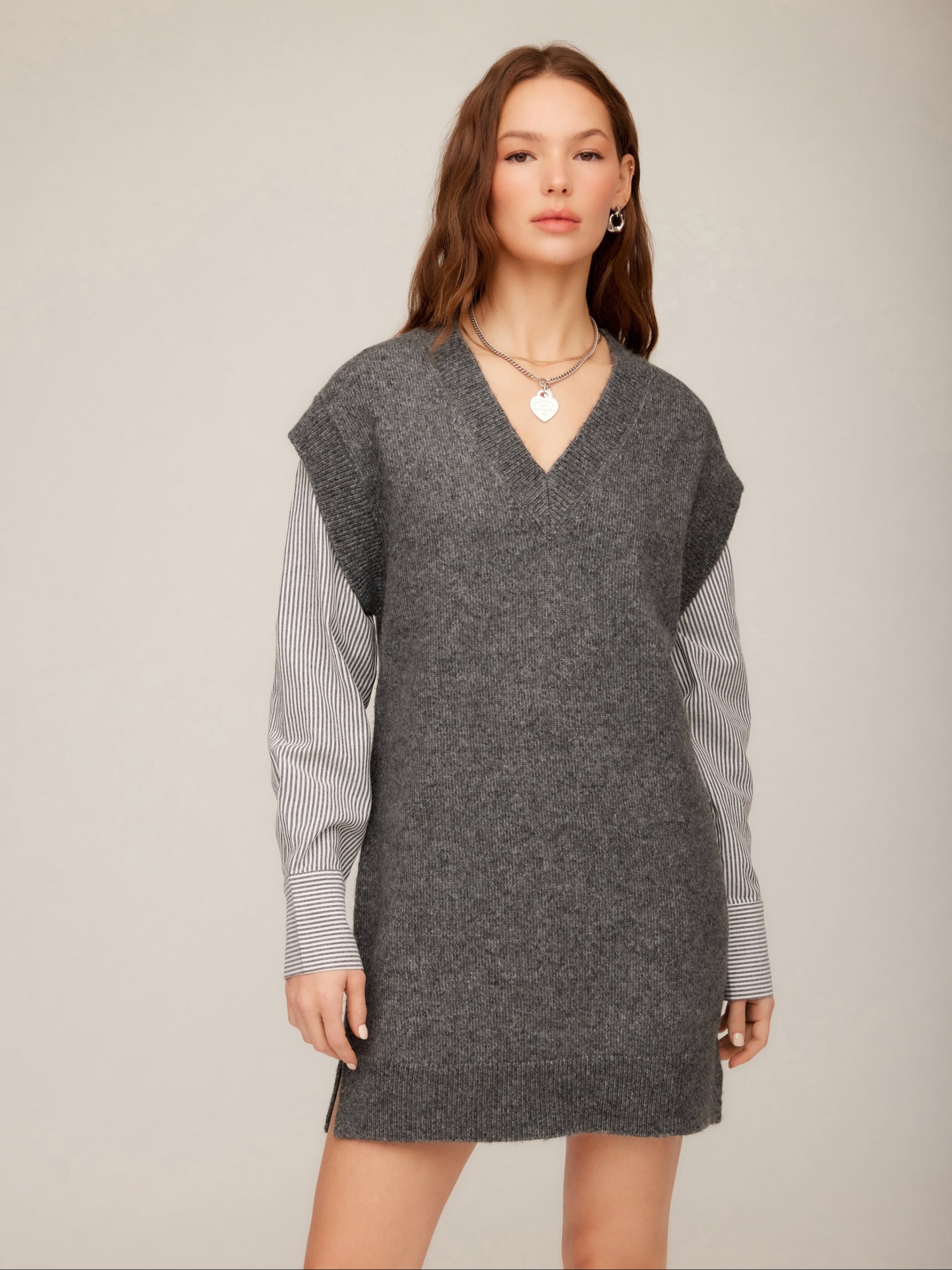 3F89141-fifteen-twenty-sally-mixed-media-dress-in-dark-heather-grey-1