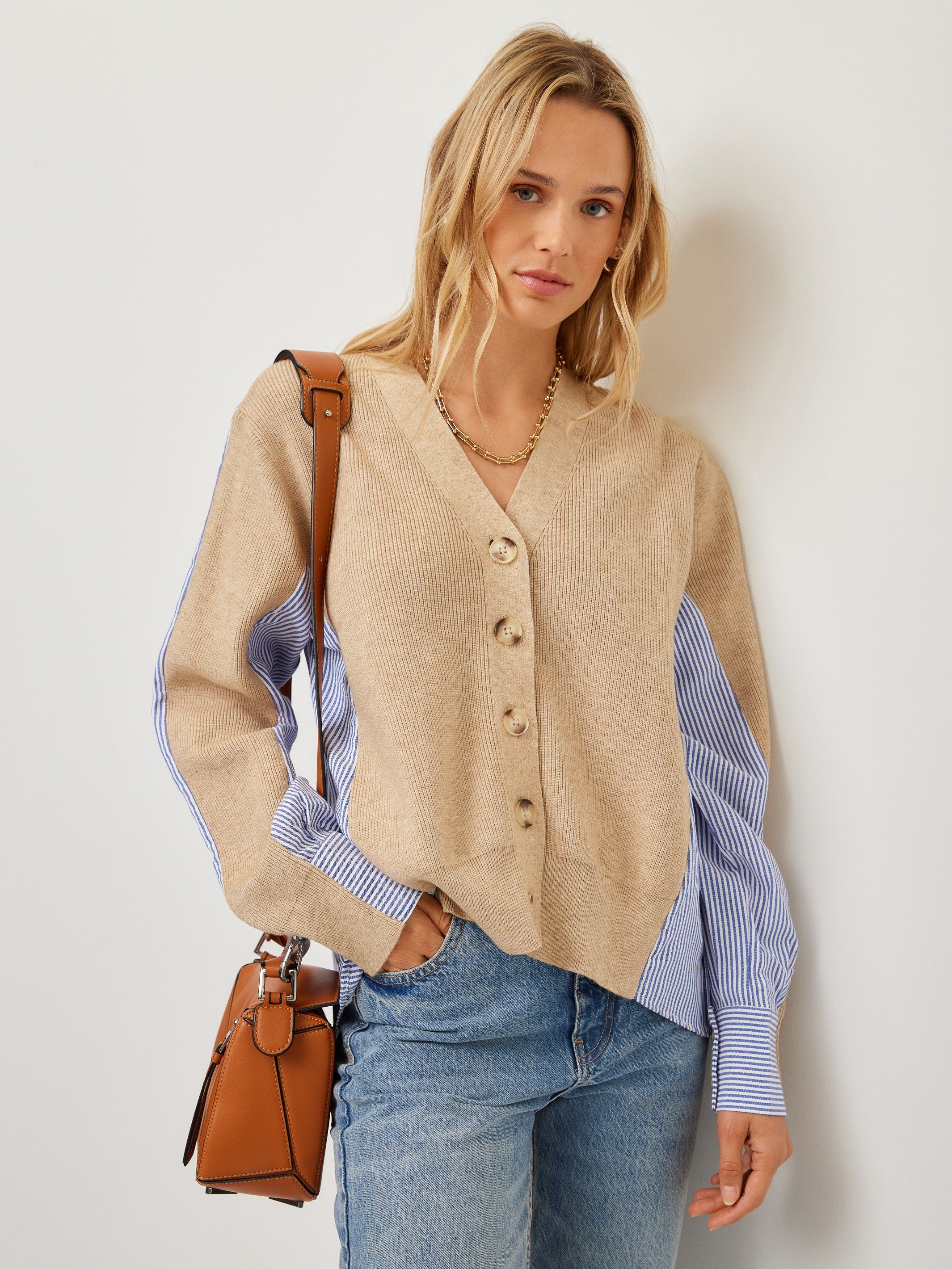 3F89345-fifteen-twenty-celine-mixed-media-cardigan-in-oatmeal-1