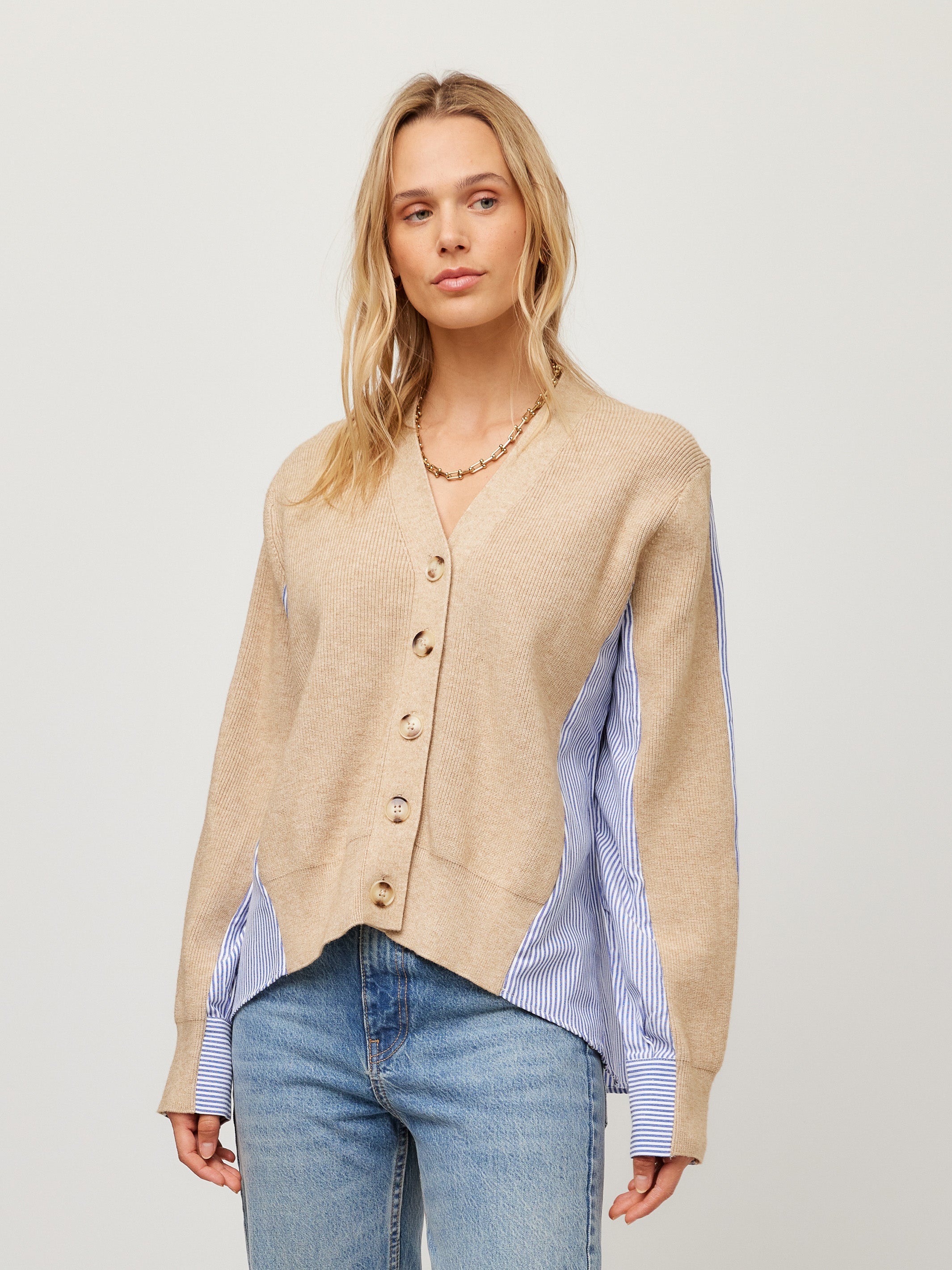 3F89345-fifteen-twenty-celine-mixed-media-cardigan-in-oatmeal-1
