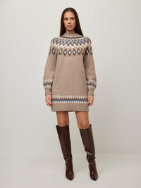 3F89574-Fifteen-Twenty-vera-jacquard-sweater-dress-multi-color-1