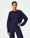 AirEssentials Crew Pullover in Timeless Navy