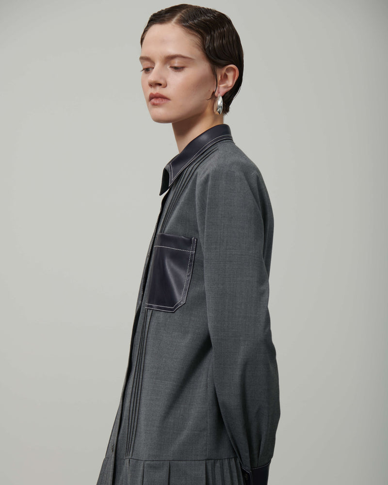 6593-beatrice-pleated-chemisier-dress-in-eco-leather-details-in-opal-gray-3