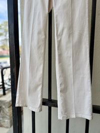 Tess Pocket Crop Jean in Marshmallow