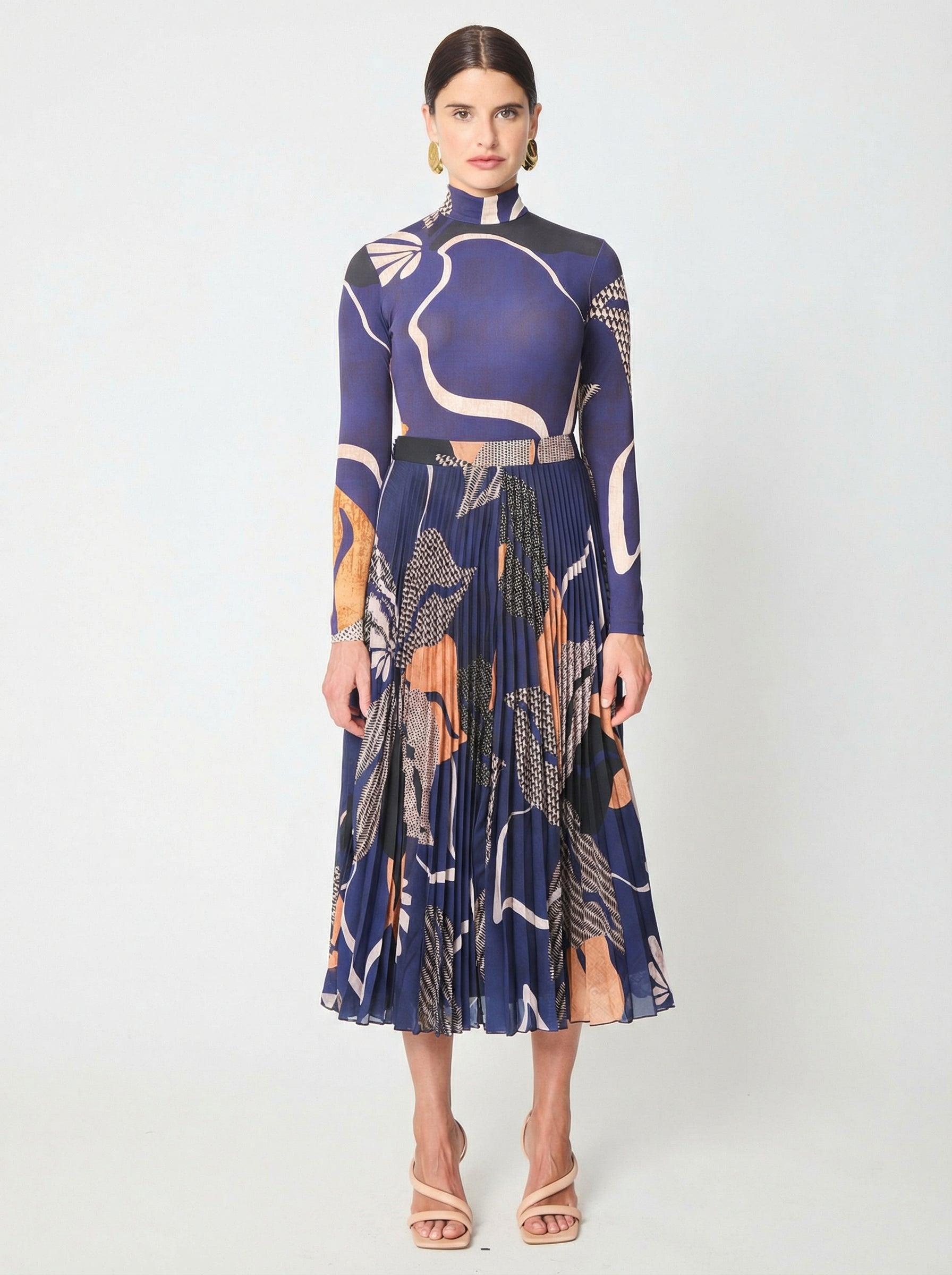 Braylen Skirt in Canterbury Print