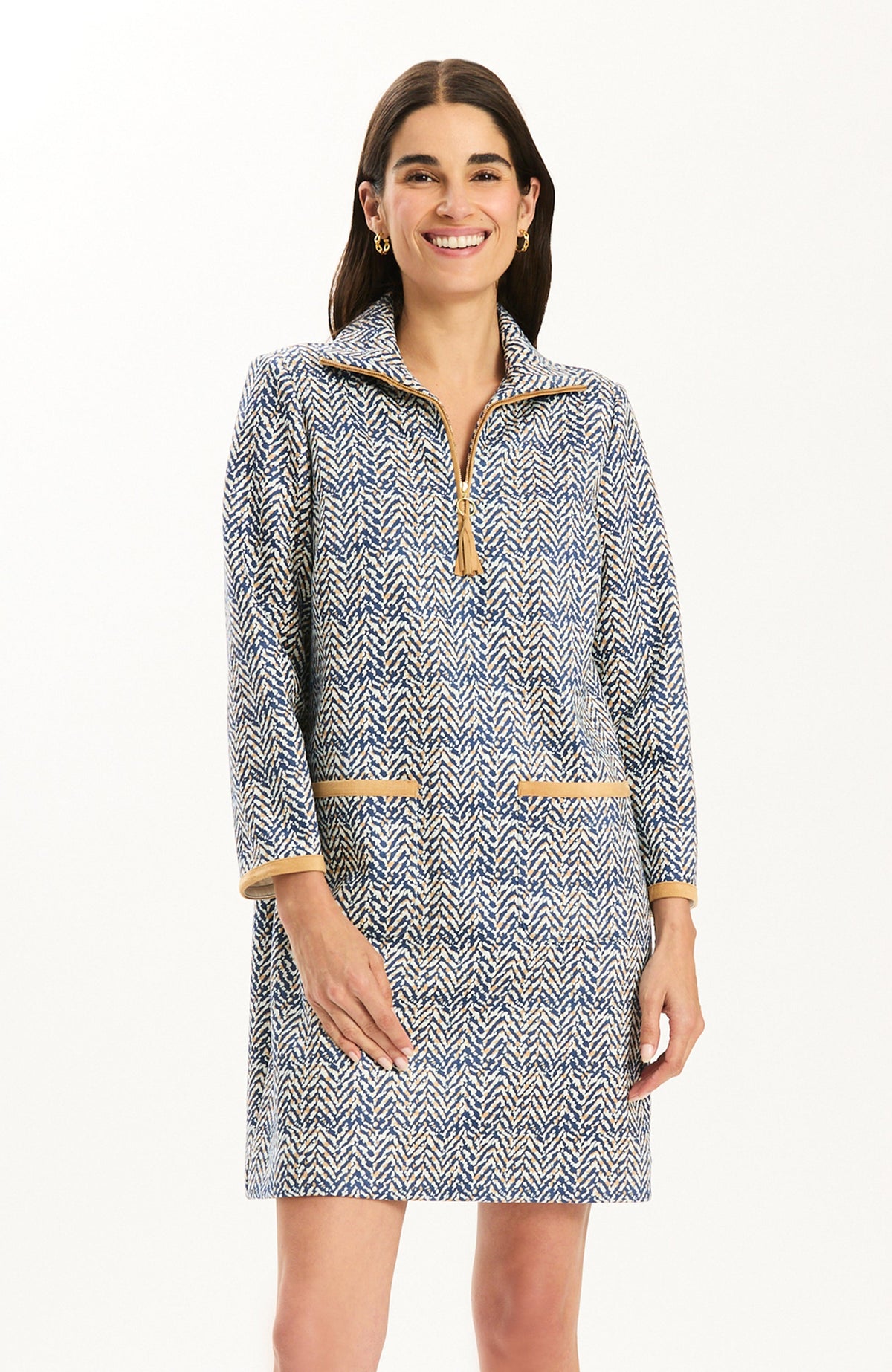 73215FF-tyler-böe-helena-knit-dress-in-herringbone-blue-iced-coffee-1