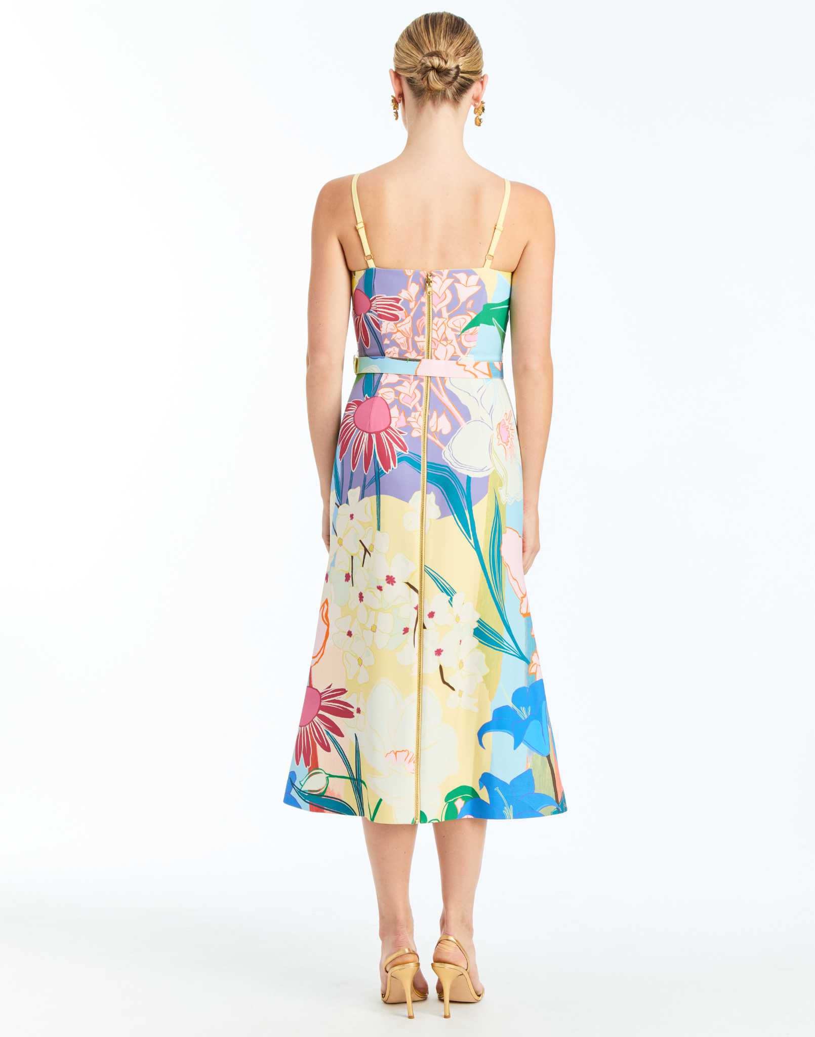 Mestiza Eugenia Convertible Midi Dress in Floral Buttercream Poppy's of Atlanta Mestiza Eugenia Convertible Midi Dress in Floral Buttercream Poppy's of Atlanta