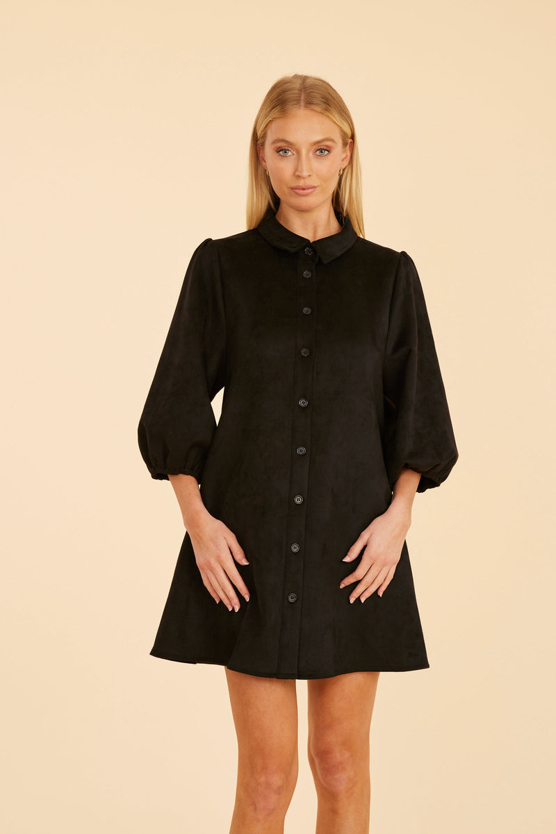 75182-dolce-cabo-faux-suede-puff-sleeve-dress-in-black-1