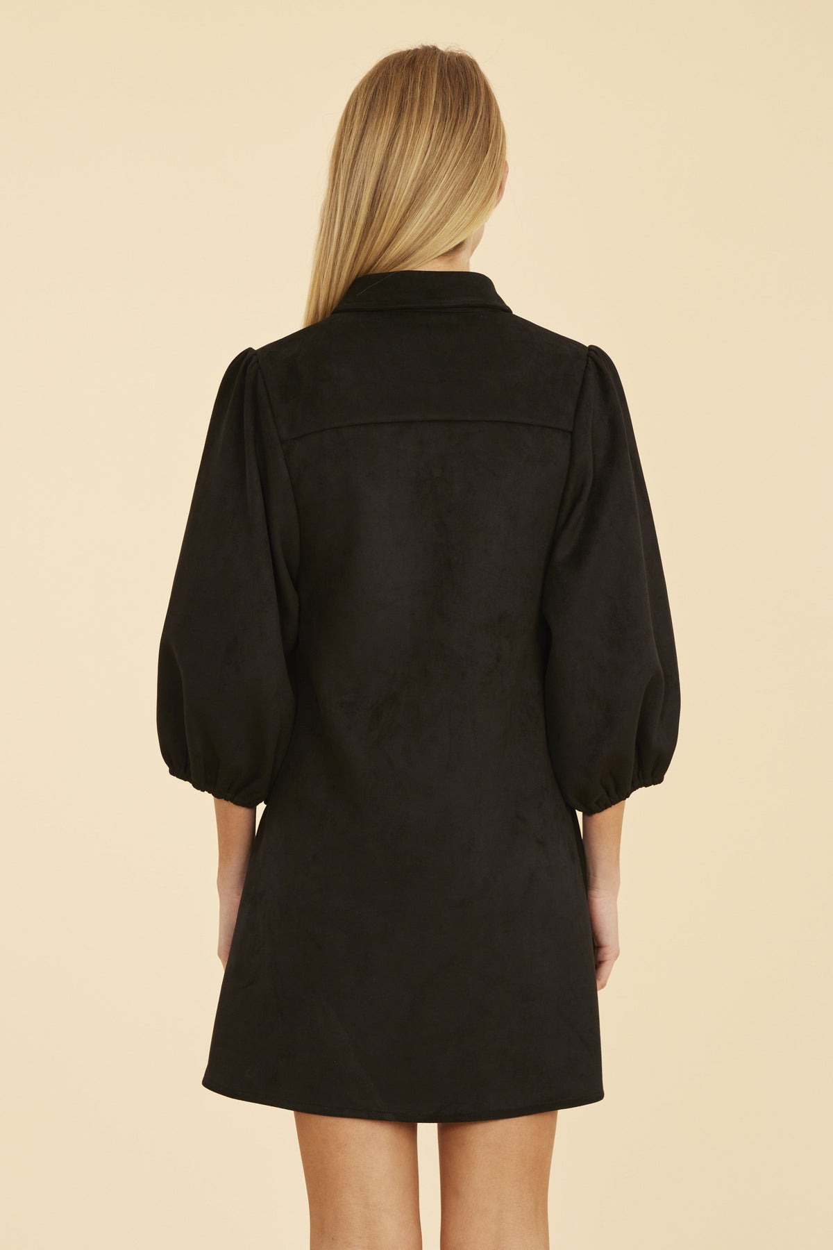 75182-dolce-cabo-faux-suede-puff-sleeve-dress-in-black-1