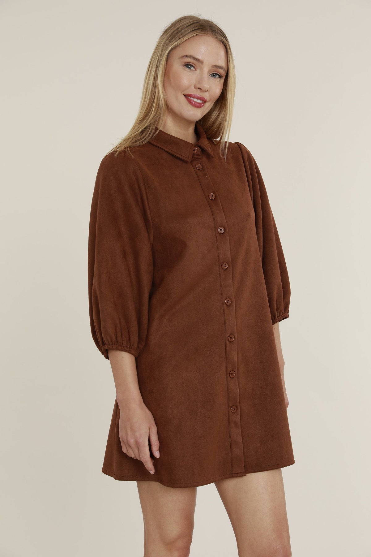 75182-dolce-cabo-faux-suede-puff-sleeve-dress-in-brown-sugar-1
