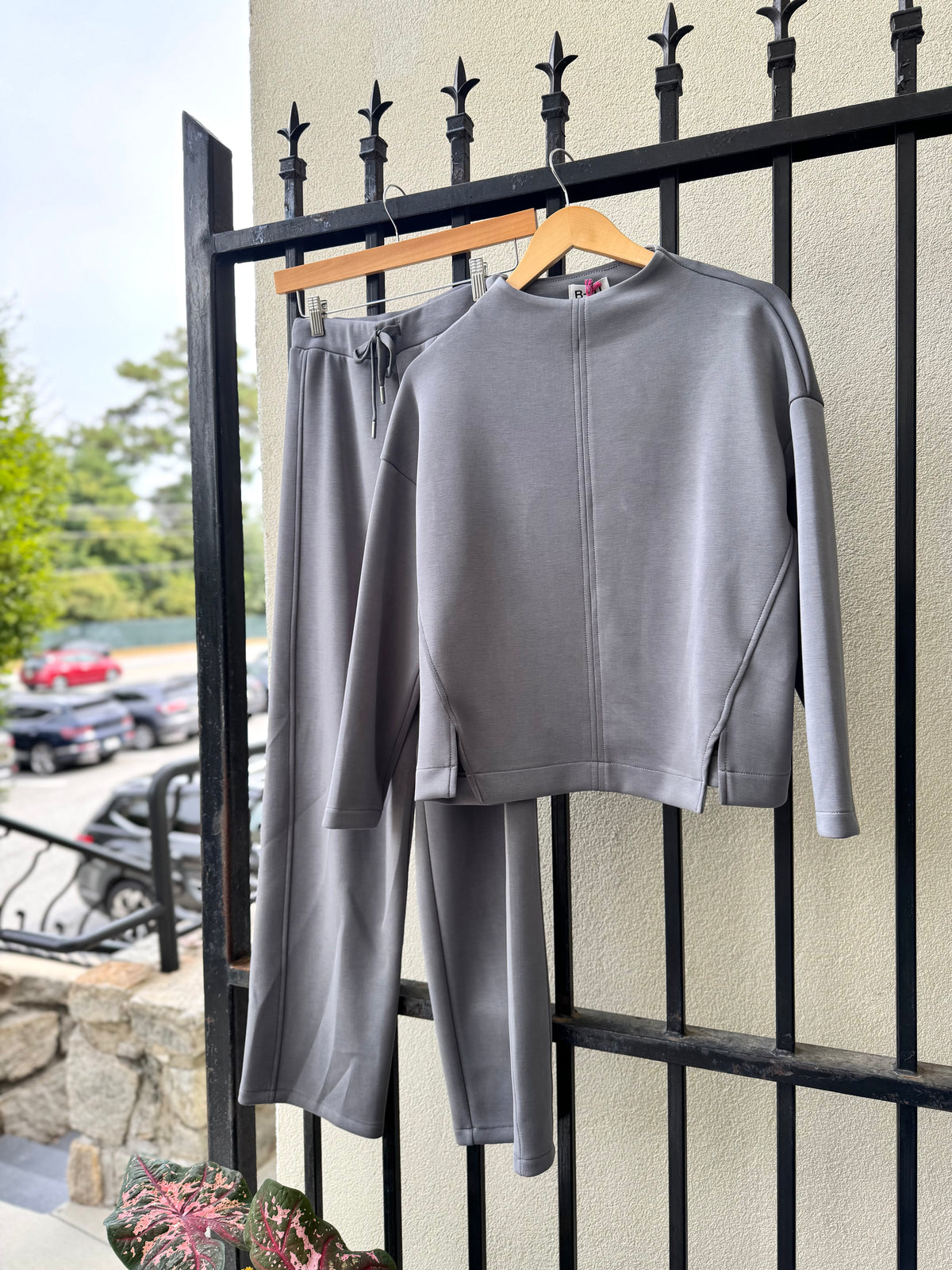 9161-9160-B-YU-cozy-top-wide-leg-pant-in-gunmetal-grey-1