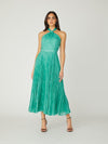 Melina Dress in Jade Green