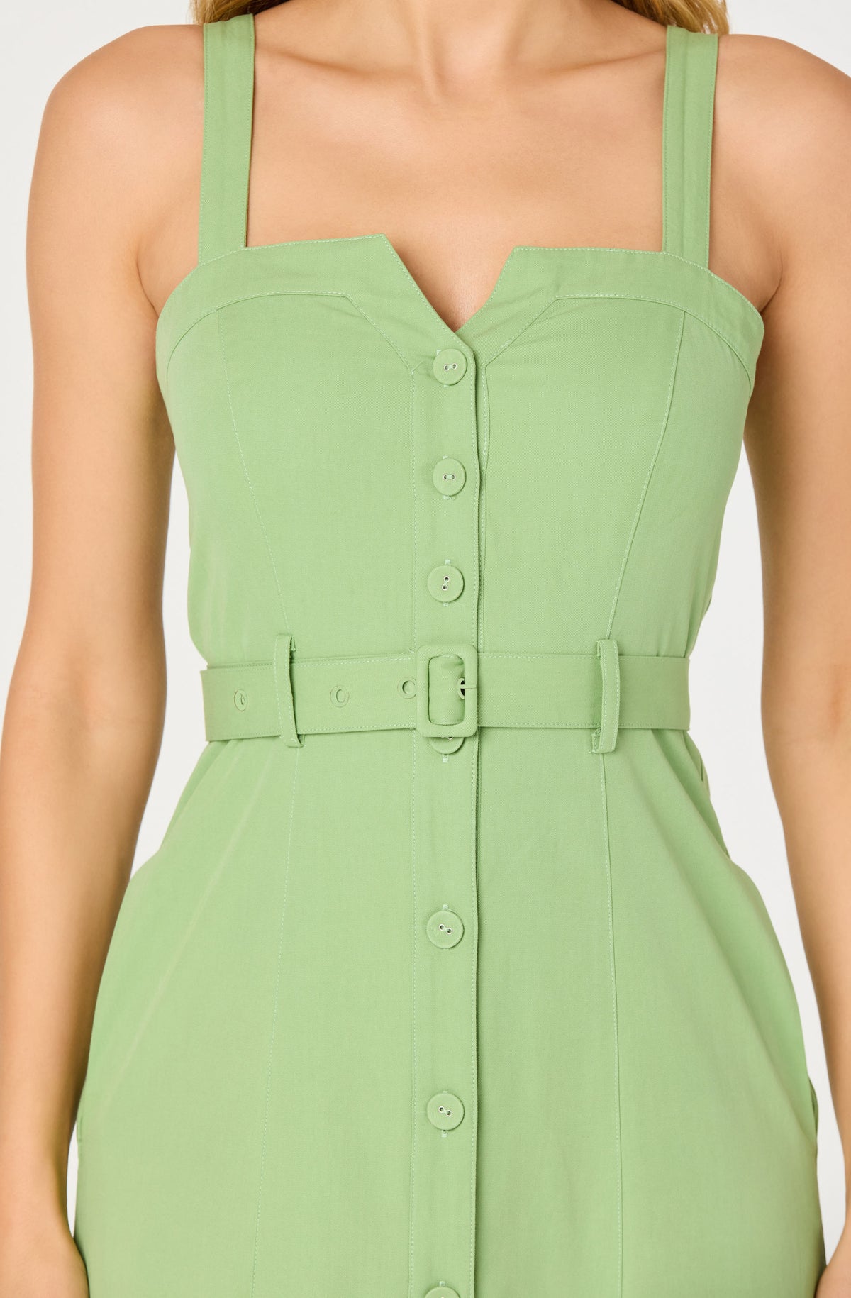 Astr the Label McKinley Dress in Avocado Poppy's of Atlanta Astr the Label McKinley Dress in Avocado Poppy's of Atlanta