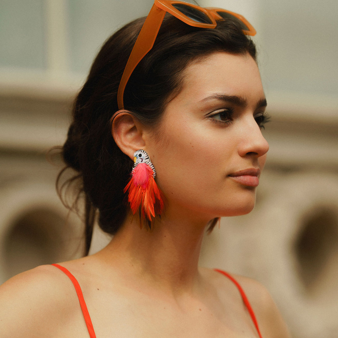 Lux Parakeet Earrings