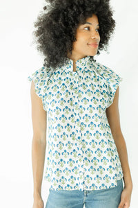 Bays Blouse in Buttercup