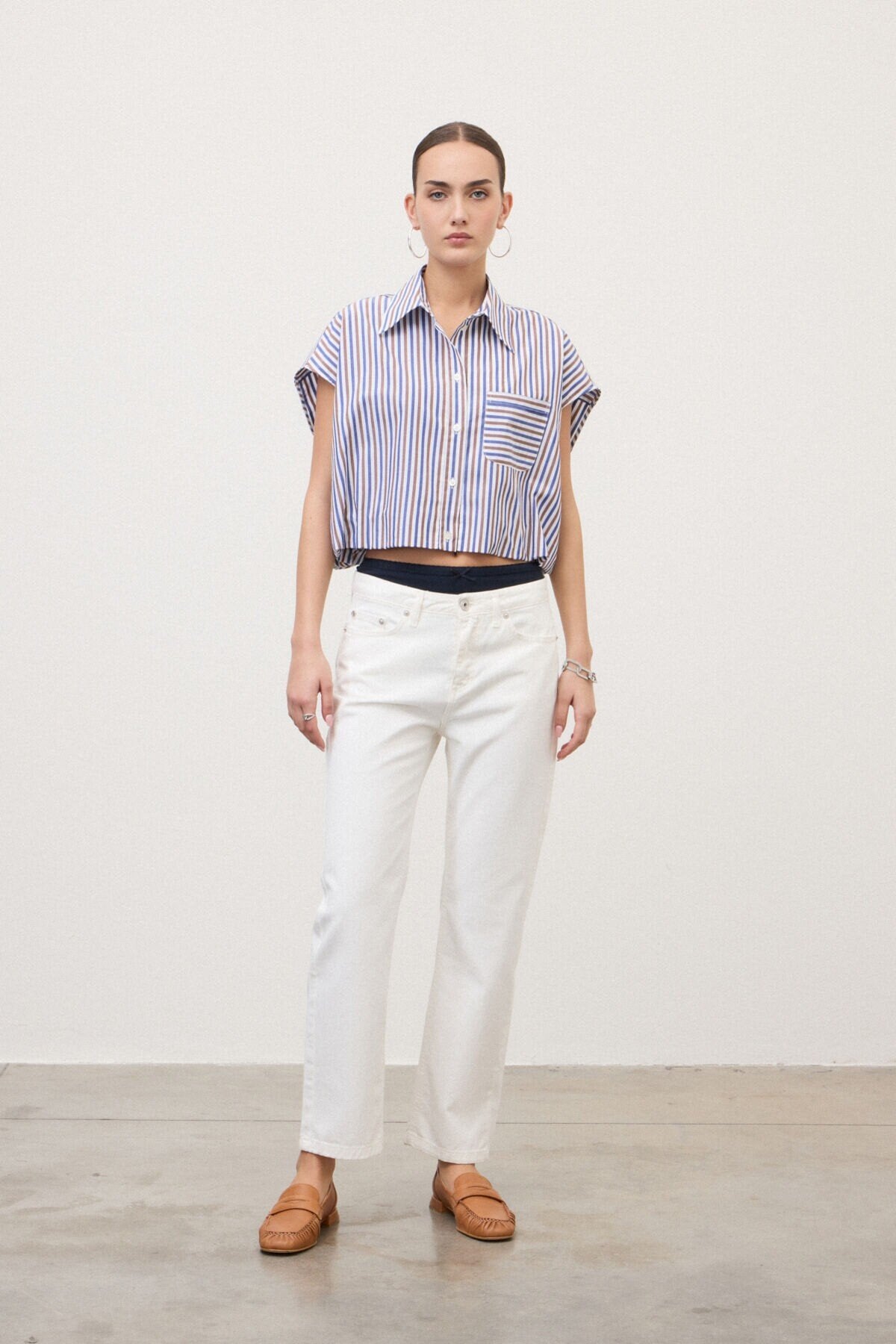 AZLDT9260ootodame-button-down-stripe-top-1