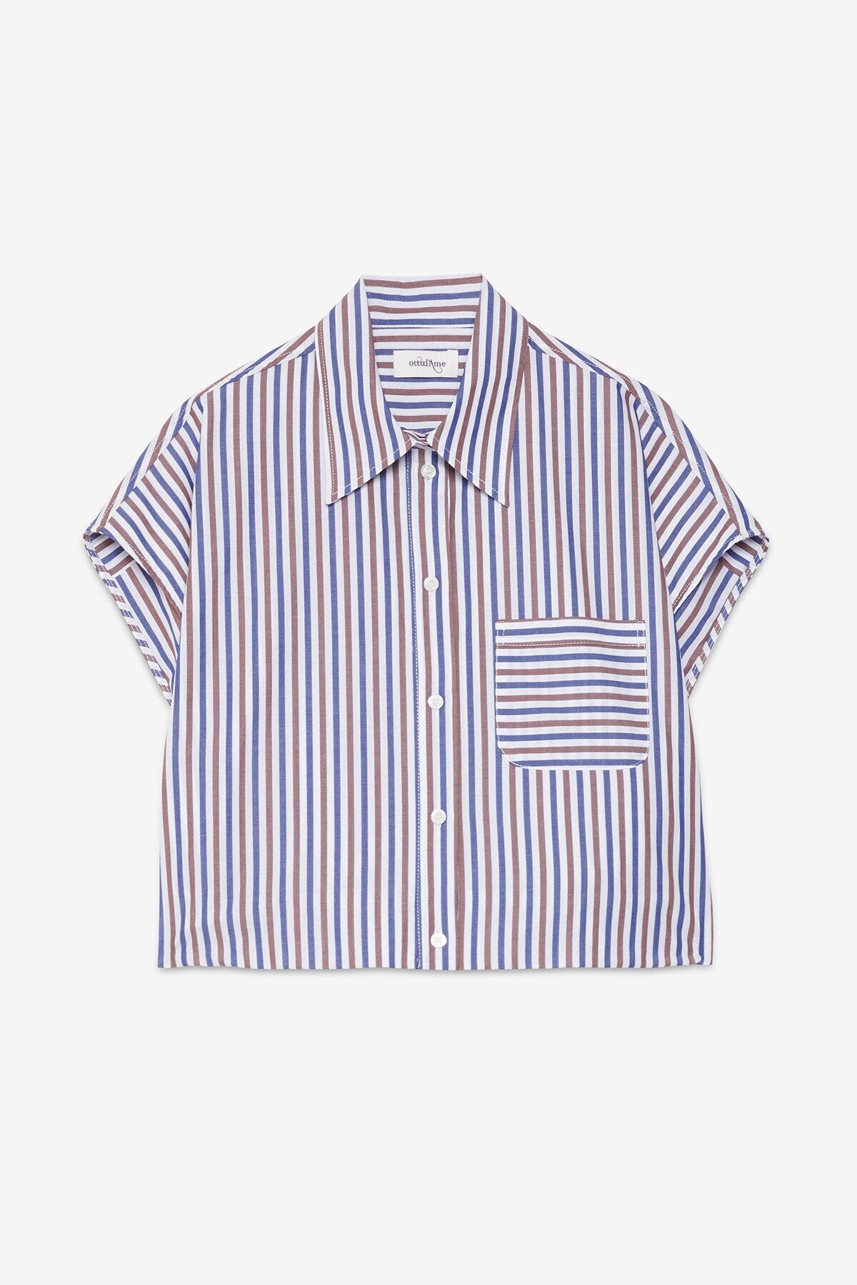 AZLDT9260ootodame-button-down-stripe-top-1