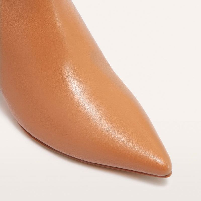 Allegra Fitted Boots in Tan