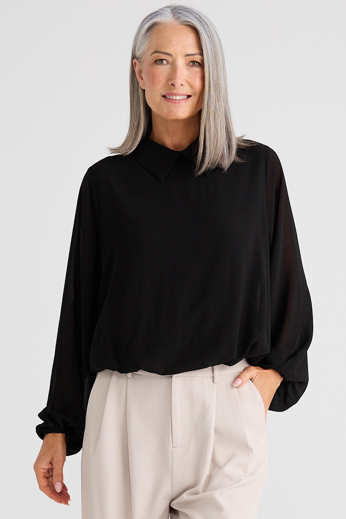 Gwyneth Blouse in Black