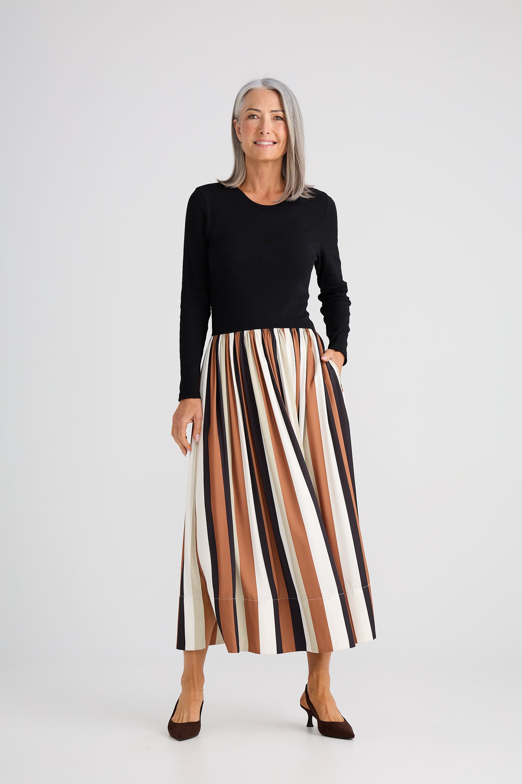 BT26224-daphne-dress-in-black-multi-stripe-1