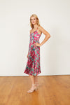 Donna Dress in Raspberry Floral