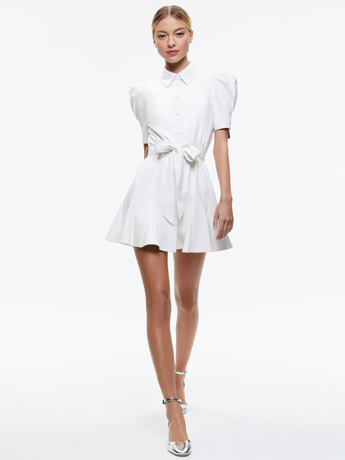 Lurlene Mini Dress in Off White