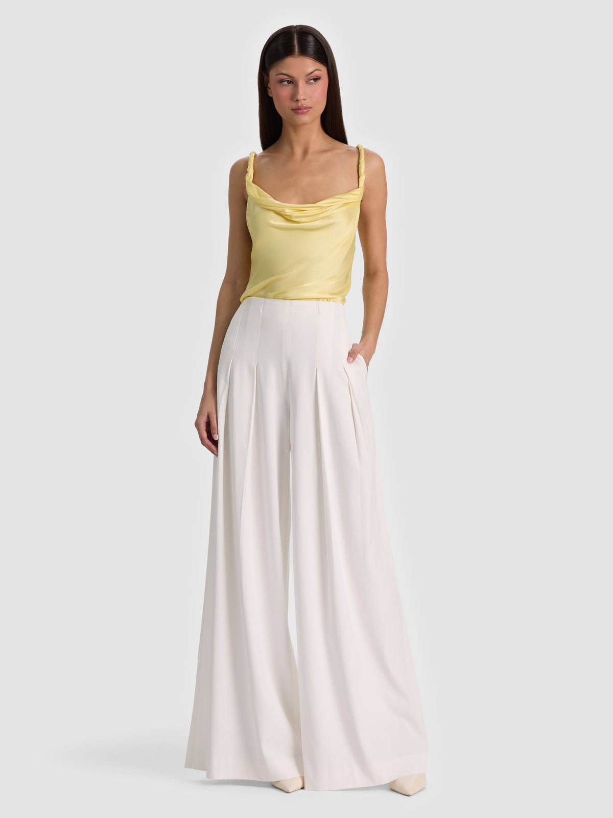 CC604A73020F732-alice-and-olivia-monique-twist-cowl-neck-tank-top-in-butter-yellow-1