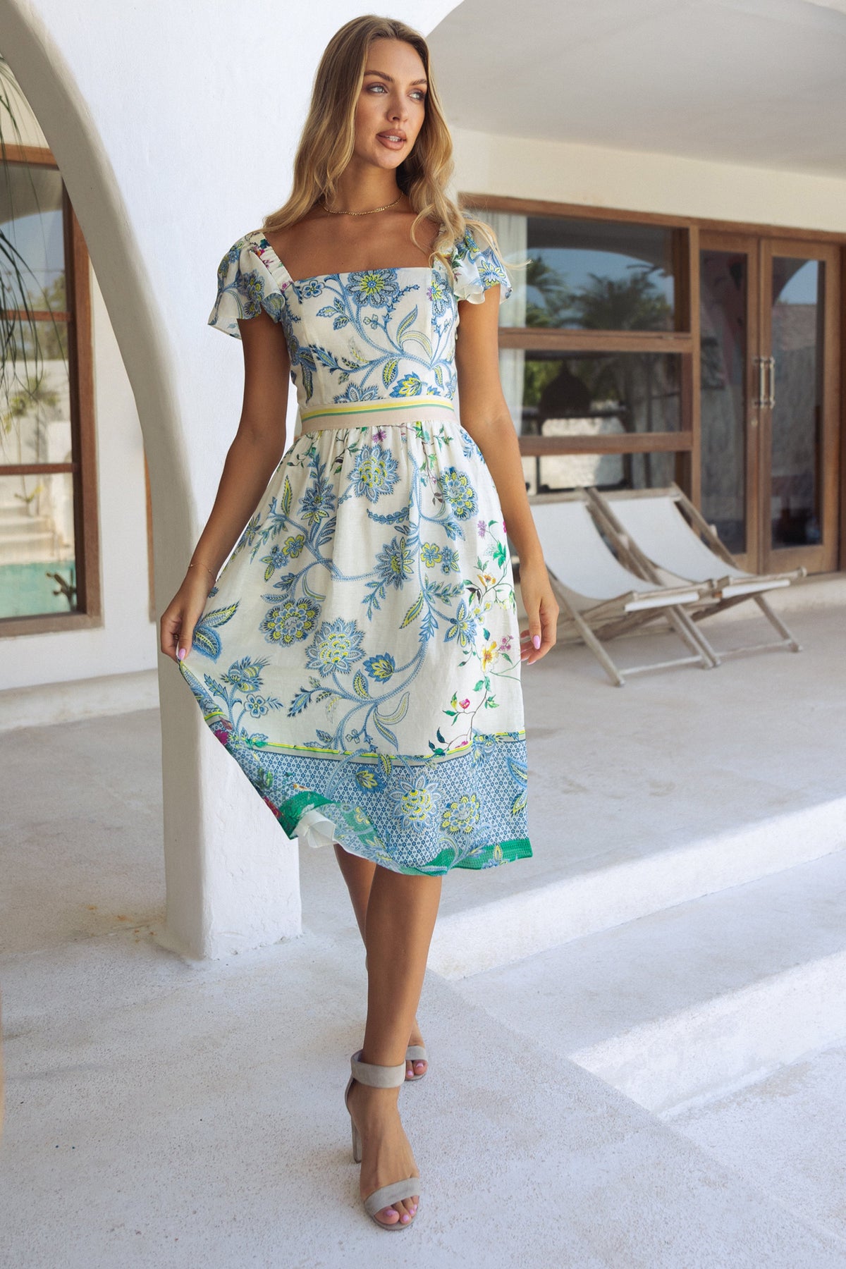 Camila Dress in Balinese Floral