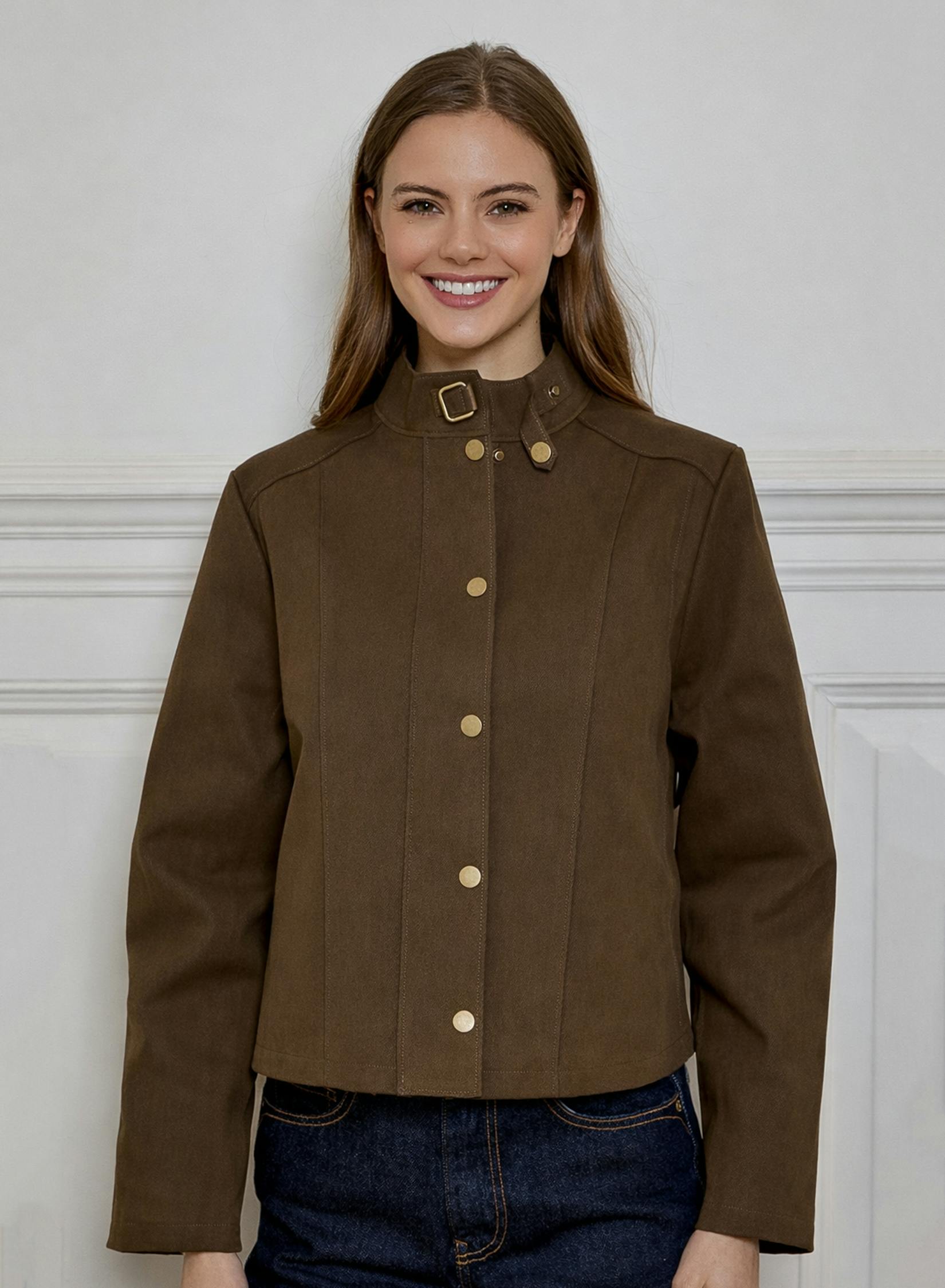 Gale Jacket in Dark Olive