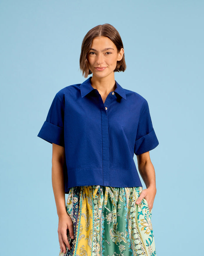 Club Shirt in Navy
