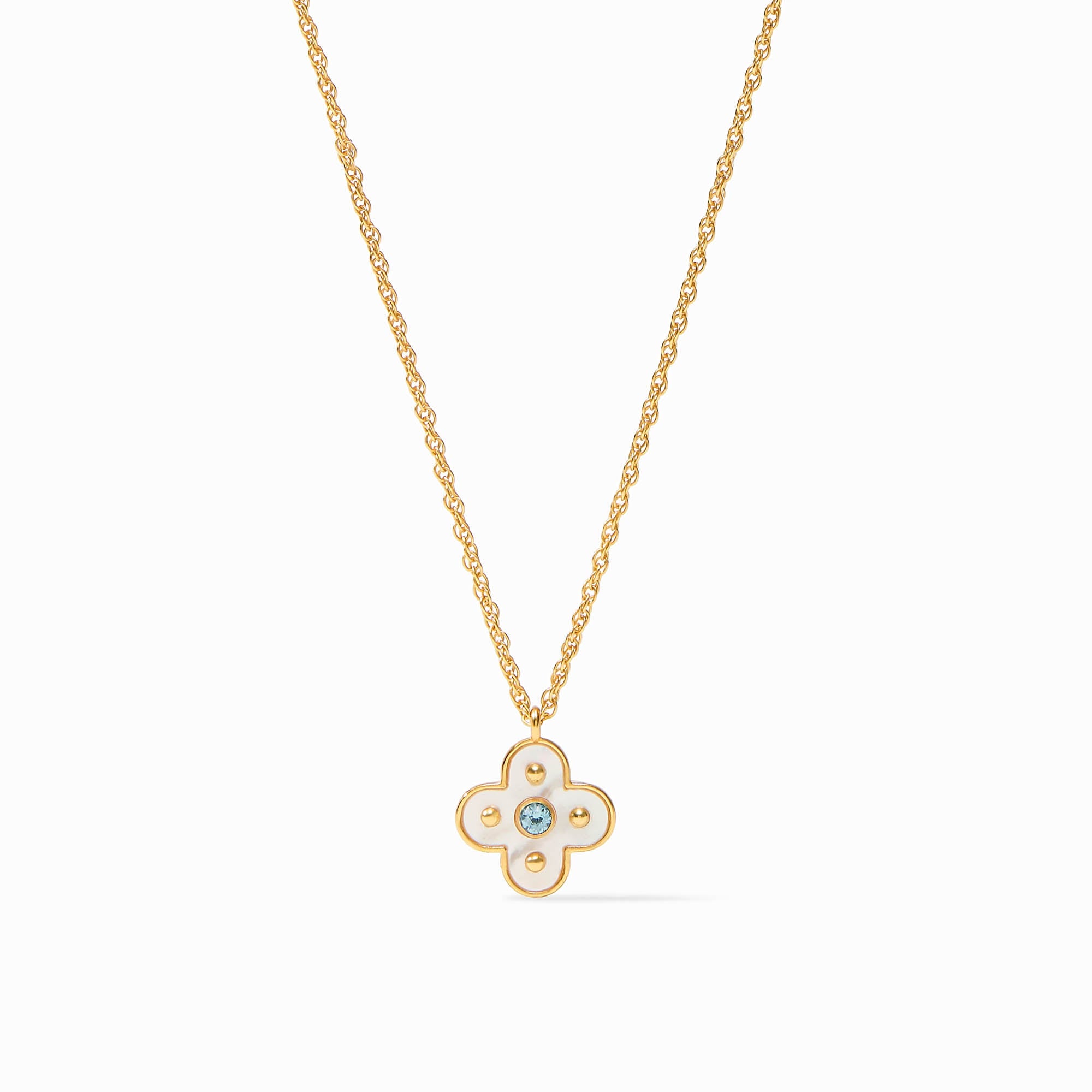 Colette Delicate Necklace in Blue