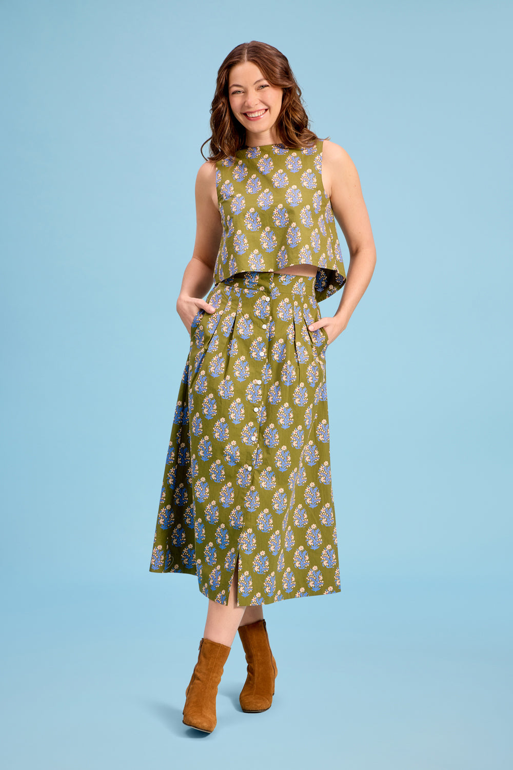 Scout Skirt in Verdant